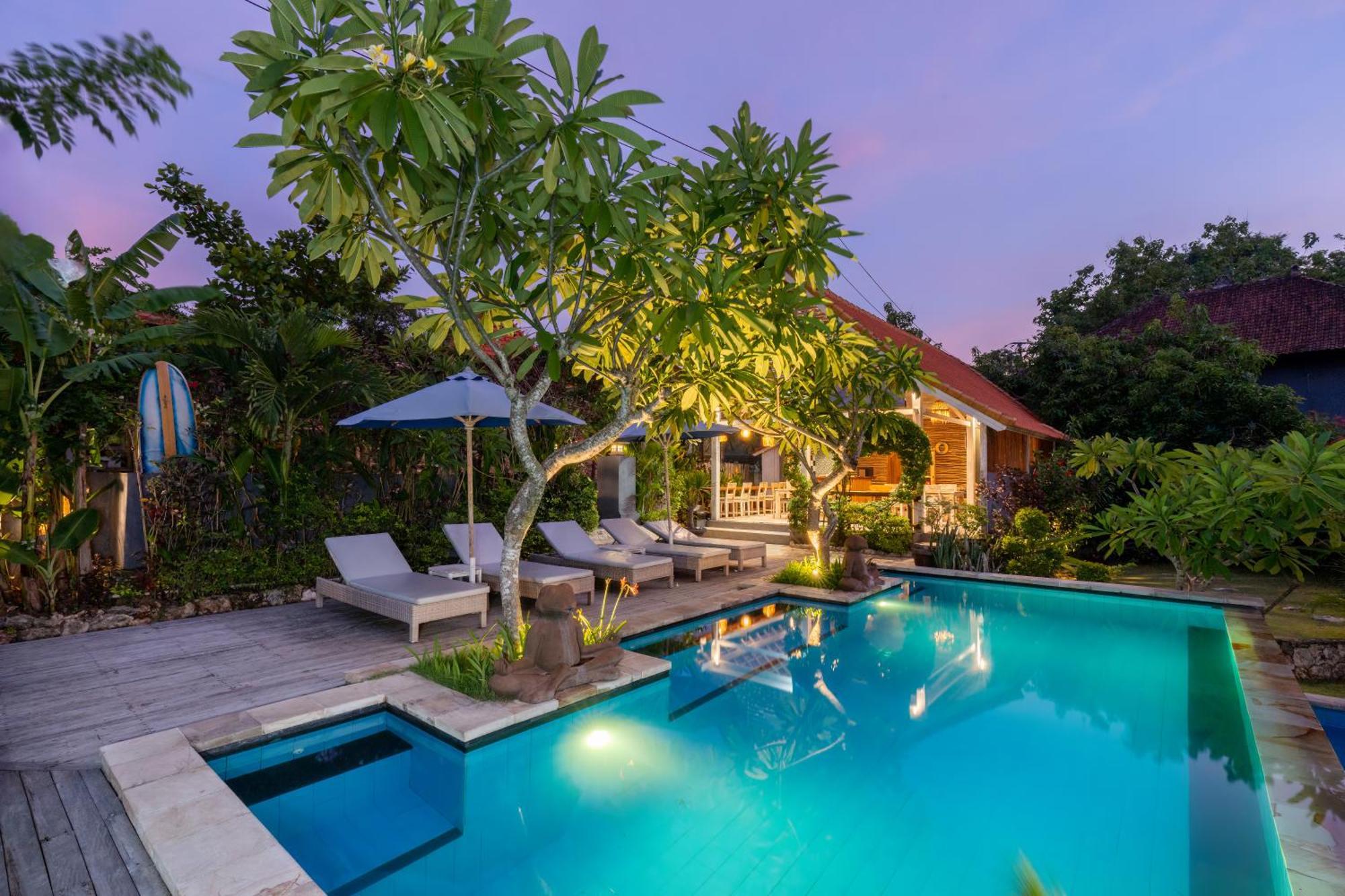 Le Biu Garden View Hotel Lembongan Kültér fotó