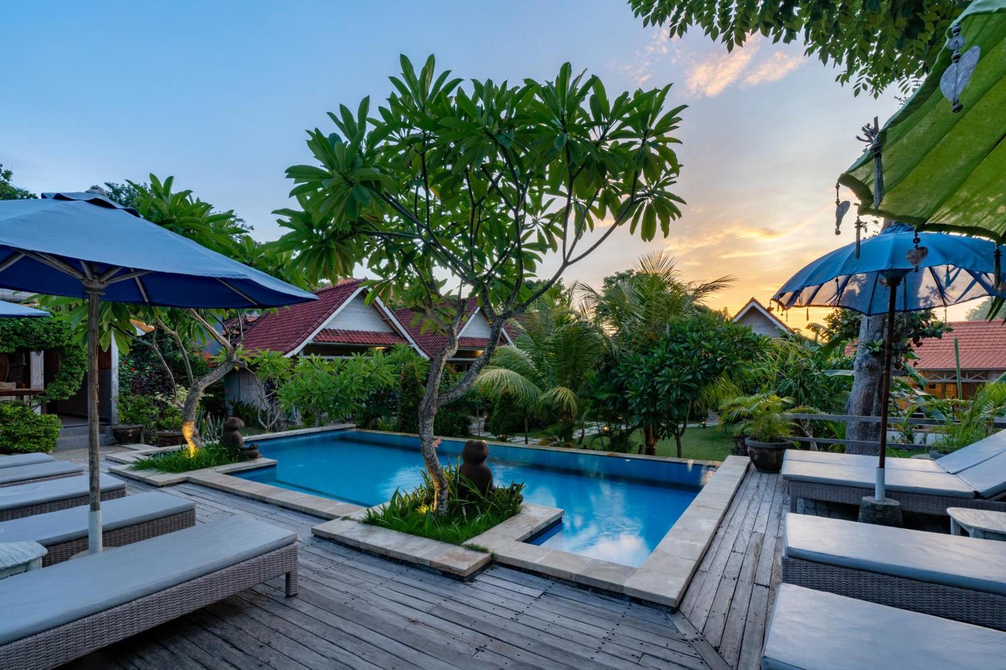 Le Biu Garden View Hotel Lembongan Kültér fotó