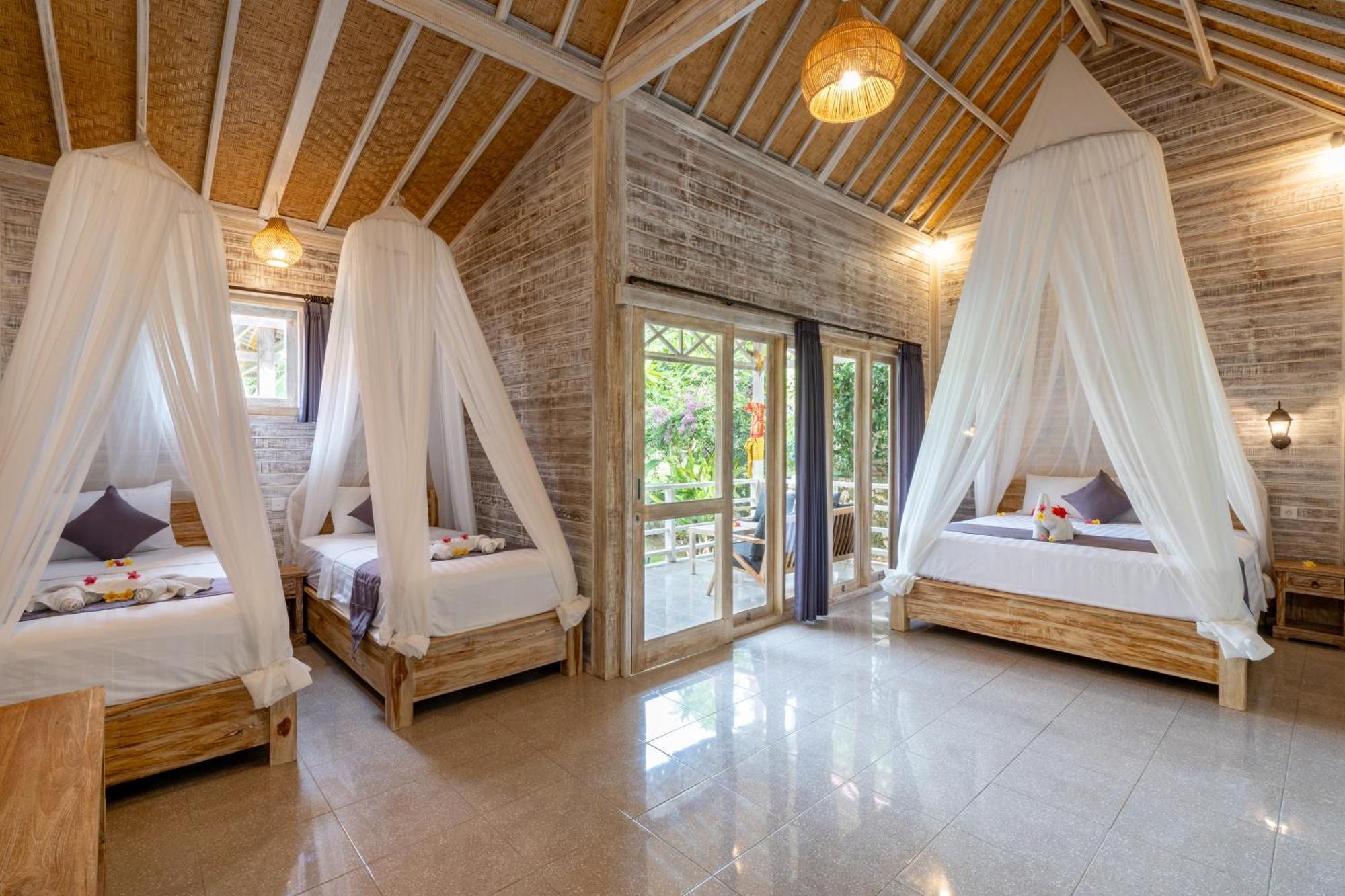 Le Biu Garden View Hotel Lembongan Kültér fotó